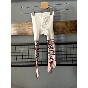 Toddler Sweater Holiday Christmas Tights | Size 2T